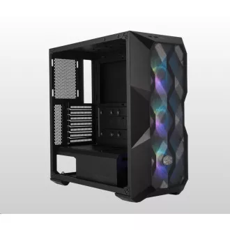 Cooler Master case MasterBox TD500 Mesh, E-ATX, Priehľadná bočnica, 3x 120mm ARGB Fan, Čierna Cooler Master case MasterBox TD500 Mesh, E-ATX, Priehľadná bočnica, 3x 120mm ARGB Fan, Čierna