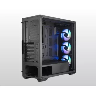 Cooler Master case MasterBox TD500 Mesh, E-ATX, Priehľadná bočnica, 3x 120mm ARGB Fan, Čierna Cooler Master case MasterBox TD500 Mesh, E-ATX, Priehľadná bočnica, 3x 120mm ARGB Fan, Čierna