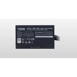Cooler Master zdroj MWE White 700W V2, 120mm, 80+ Cooler Master zdroj MWE White 700W V2, 120mm, 80+