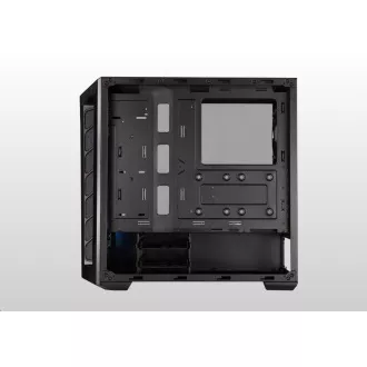 Cooler Master case MasterBox MB520 aRGB, E-ATX, Mid Tower, čierna, bez zdroja