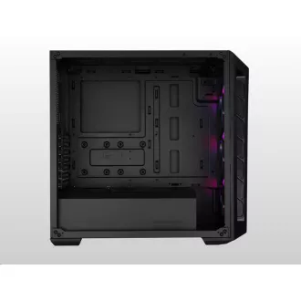 Cooler Master case MasterBox MB511 aRGB, E-ATX, Mid Tower, čierna, bez zdroja Cooler Master case MasterBox MB511 aRGB, E-ATX, Mid Tower, čierna, bez zdroja