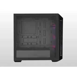 Cooler Master case MasterBox MB511 aRGB, E-ATX, Mid Tower, čierna, bez zdroja Cooler Master case MasterBox MB511 aRGB, E-ATX, Mid Tower, čierna, bez zdroja