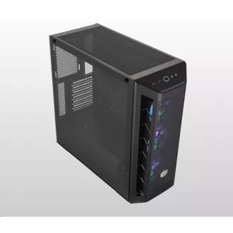 Cooler Master case MasterBox MB511 aRGB, E-ATX, Mid Tower, čierna, bez zdroja Cooler Master case MasterBox MB511 aRGB, E-ATX, Mid Tower, čierna, bez zdroja