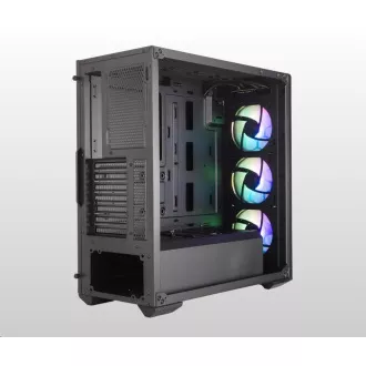 Cooler Master case MasterBox MB511 aRGB, E-ATX, Mid Tower, čierna, bez zdroja Cooler Master case MasterBox MB511 aRGB, E-ATX, Mid Tower, čierna, bez zdroja