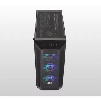 Cooler Master case MasterBox MB511 aRGB, E-ATX, Mid Tower, čierna, bez zdroja Cooler Master case MasterBox MB511 aRGB, E-ATX, Mid Tower, čierna, bez zdroja