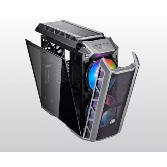 Cooler Master case MasterCase H500P Mesh ARGB, E-ATX, Mid Tower, sivá, bez zdroja Cooler Master case MasterCase H500P Mesh ARGB, E-ATX, Mid Tower, sivá, bez zdroja