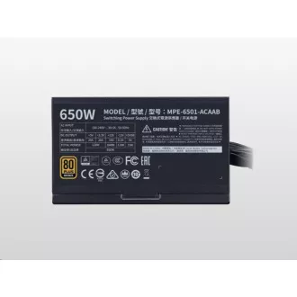 Cooler Master zdroj MWE Bronze 650W V2, 80+ Bronze Cooler Master zdroj MWE Bronze 650W V2, 80+ Bronze