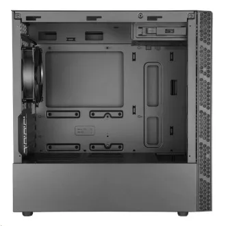 Cooler Master case MasterBox MB400L ODD, mATX, 1x 120mm Fan, Čierna