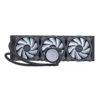 Cooler Master vodný chladič MasterLiquid ML360 Illusion, 3x120mm ARGB, čierna - LGA 1851, AM5 Cooler Master vodný chladič MasterLiquid ML360 Illusion, 3x120mm ARGB, čierna - LGA 1851, AM5