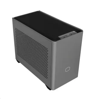Cooler Master case MasterBox NR200P Max, mITX, Vodný chladič, Zdroj 850W, Šedá