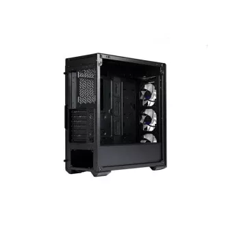 Cooler Master case MasterBox 520 Mesh, ATX, Priehľadná bočnica, 3x 120mm ARGB Fan, ARGB Hub, Čierna
