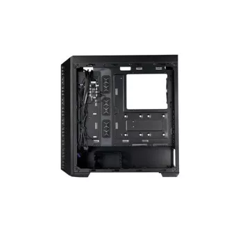 Cooler Master case MasterBox 520, ATX, bez zdroja, priehľadná bočnica, čierna