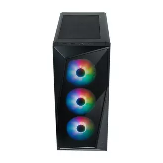 Cooler Master case CMP 520, ATX, Priehľadná bočnica, 3x 120mm ARGB Fan, Čierna