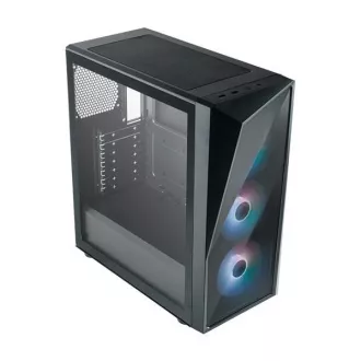 Cooler Master case CMP 520, ATX, Priehľadná bočnica, 3x 120mm ARGB Fan, Čierna