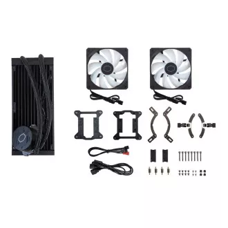 Cooler Master vodný chladič MasterLiquid ML240L Core ARGB, LGA1851, AM5 Cooler Master vodný chladič MasterLiquid ML240L Core ARGB, LGA1851, AM5