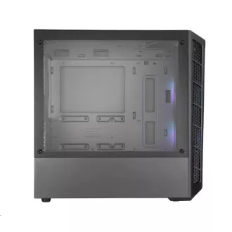 Cooler Master case MasterBox MB320L, aRGB, mATX, Mid Tower, čierna, bez zdroja, ARGB ovládač
