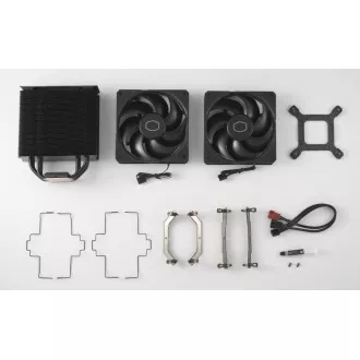 Cooler Master chladič Hyper 212 Black X Duo, 120mm, LGA1851, AM5, čierna Cooler Master chladič Hyper 212 Black X Duo, 120mm, LGA1851, AM5, čierna