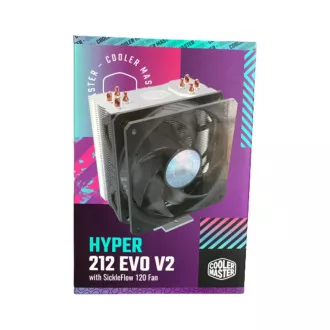 Cooler Master chladič Hyper 212 EVO V2, 120mm, LGA1851, AM5, čierna