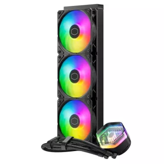 Cooler Master vodný chladič MasterLiquid 360 Atmos ARGB, 3x120mm, LGA1851, AM5, čierna