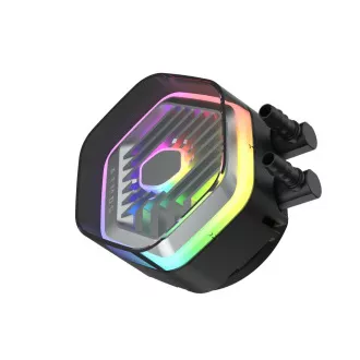 Cooler Master vodný chladič MasterLiquid 360 Atmos ARGB, 3x120mm, LGA1851, AM5, čierna