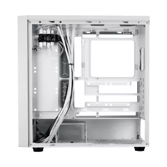 Cooler Master case MasterBox 600, ATX, Priehľadná bočnica, 3x 140mm ARGB Fan, 1x 120mm ARGB Fan, ARGB Hub, Biela