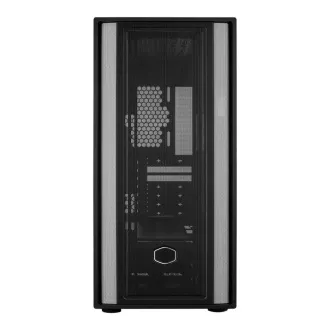 Cooler Master case MasterBox 600 Lite, ATX, Priehľadná bočnica, Čierna
