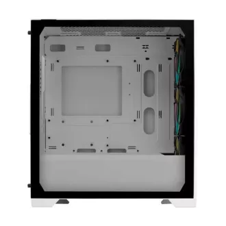 Cooler Master case Elite 301, mATX, Priehľadná bočnica, 3x 120mm ARGB Fan, Biela