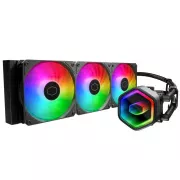 Cooler Master vodný chladič MasterLiquid 360 Core II, 3x120mm, LGA1851, AM5, čierna