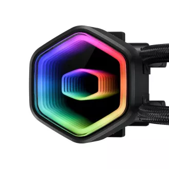 Cooler Master vodný chladič MasterLiquid 360 Core II, 3x120mm, LGA1851, AM5, čierna
