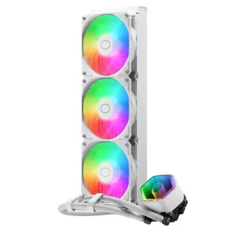 Cooler Master vodný chladič MasterLiquid 360 Core II, 3x120mm, LGA1851, AM5, biela