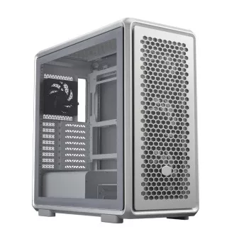Cooler Master case MasterFrame 600, Priehľadná bočnica, ATX, 3x 140mm ARGB Fan, 1x 120mm ARGB Fan, ARGB Hub, Strieborná