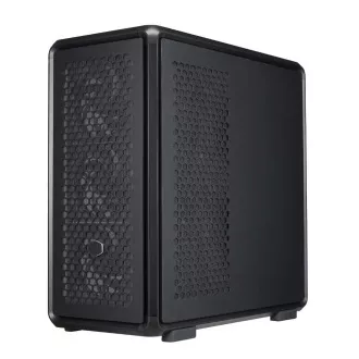 Cooler Master case MasterFrame 600 Black, Priehľadná bočnica, ATX, 3x 140mm Fan, 1x 120mm Fan, Čierna