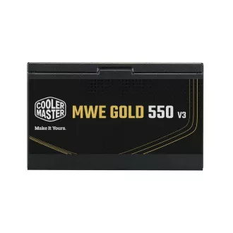 Cooler Master zdroj MWE Gold 550W V3, 120mm, 80+ Gold, ATX 3.1