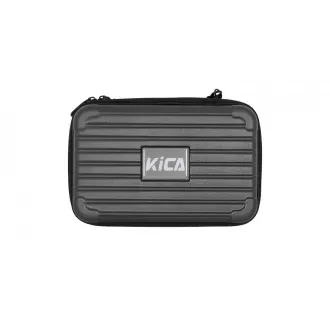 KiCA Pre masážne pištole, dotykový displej, 3 režimy, 3 hlavice, dvojitá penetrácia, z leteckého hliníka, modrá