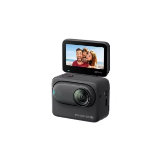 Insta360 GO 3S - 128GB miniatúrna magnetická akčná kamera, čierna