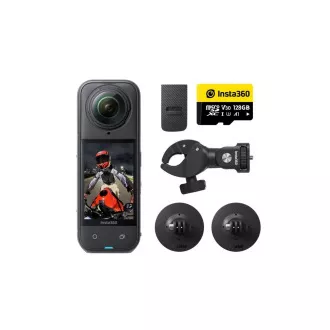 Insta360 X5 motocyklový balíček - akčná kamera X5 + príslušenstvo na motorku Insta360 X5 motocyklový balíček - akčná kamera X5 + príslušenstvo na motorku