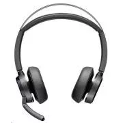 Poly Voyager Focus 2 MS Teams bezdrôtová náhlavná súprava, USB-A/C adaptér, stereo