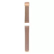 Garett univerzálny remienok 20 mm, zlatoružový kovový, typ Mesh