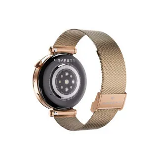 Garett Smartwatch ROSE zlatá, Mesh steel - Použité Garett Smartwatch ROSE zlatá, Mesh steel - Použité