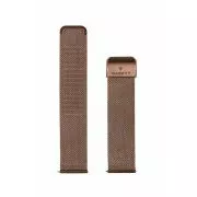 Garett univerzálny remienok 18 mm, zlatoružový kovový, typ Mesh rose gold