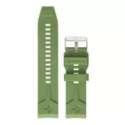 Garett univerzálny remienok 22 mm, zelený silikónový