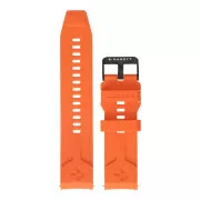Garett univerzálny remienok 22 mm, oranžový silikónový