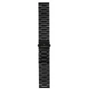 Garett univerzálny remienok 22 mm, čierny kovový, typ Solid