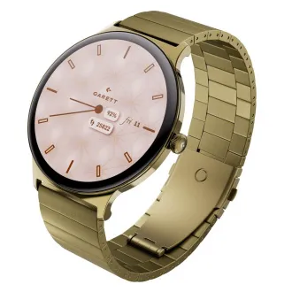 Garett Smartwatch Verona 2 zlatá SOLID steel Garett Smartwatch Verona 2 zlatá SOLID steel