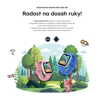 Garett Smartwatch Kids Vibe AI 4G Blue