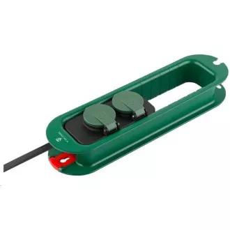 Viking sieťová predlžovacia zásuvka R247, 2x AC 230V, IP44, dĺžka 4, 7 m