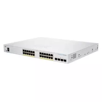 Cisco switch CBS250-24FP-4X (24xGbE, 4xSFP+, 24xPoE+, 370W) - REFRESH Cisco switch CBS250-24FP-4X (24xGbE, 4xSFP+, 24xPoE+, 370W) - REFRESH