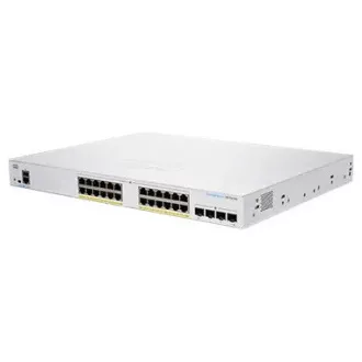 Cisco switch CBS350-24FP-4G-UK (24xGbE, 4xSFP, 24xPoE+, 370W) - REFRESH Cisco switch CBS350-24FP-4G-UK (24xGbE, 4xSFP, 24xPoE+, 370W) - REFRESH