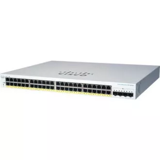 Cisco switch CBS220-48FP-4X (48xGbE, 4xSFP+, 48xPoE+, 740W) - REFRESH Cisco switch CBS220-48FP-4X (48xGbE, 4xSFP+, 48xPoE+, 740W) - REFRESH