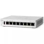 Cisco Catalyst switch C1200-8T-D (8xGbE, 1xPoE-in, fanless)
